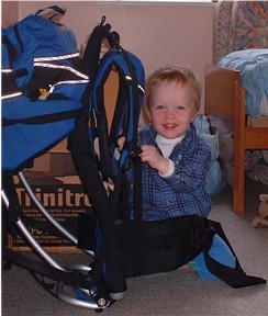 Graham with backpack